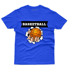Hand Poster T-Shirt - Basket Ball Collection