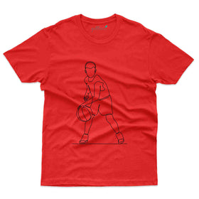 Outline T-Shirt - Basket Ball Collection