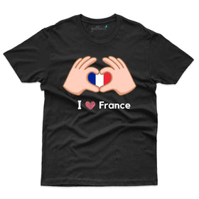 I Love France T-shirt - France Collection