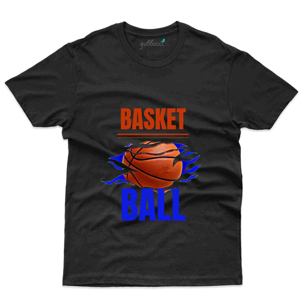 Flame Basket Ball T-shirt - Basket Ball Collection - Gubbacci