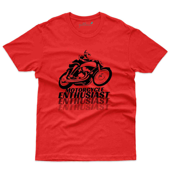 Motorcycle Enthusiast T-Shirt- Biker Collection - Gubbacci