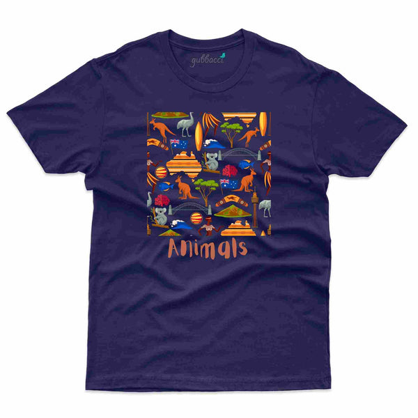 Animals T-Shirt - Australia Collection - Gubbacci