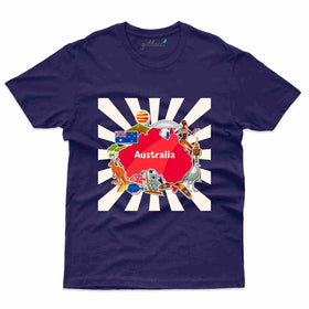 Australia 8 T-Shirt - Australia Collection