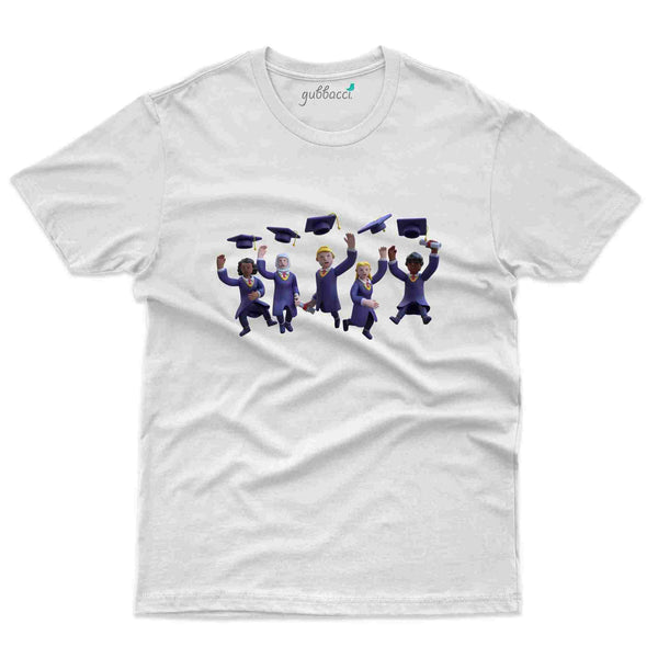 Group Graduated 3 T-shirt - Graduation Day Collection - Gubbacci