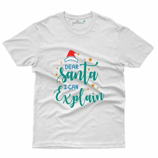 Santha Explain Custom T-shirt - Christmas Collection - Gubbacci