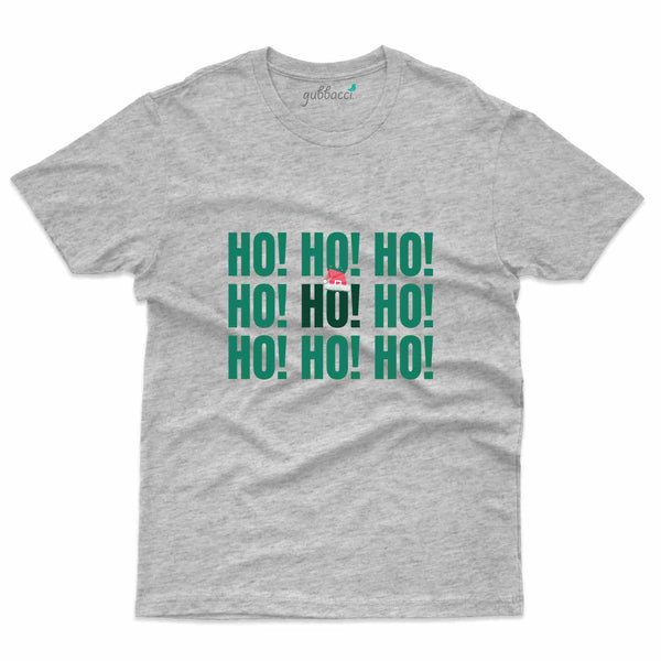 Ho Ho 3 Custom T-shirt - Christmas Collection - Gubbacci