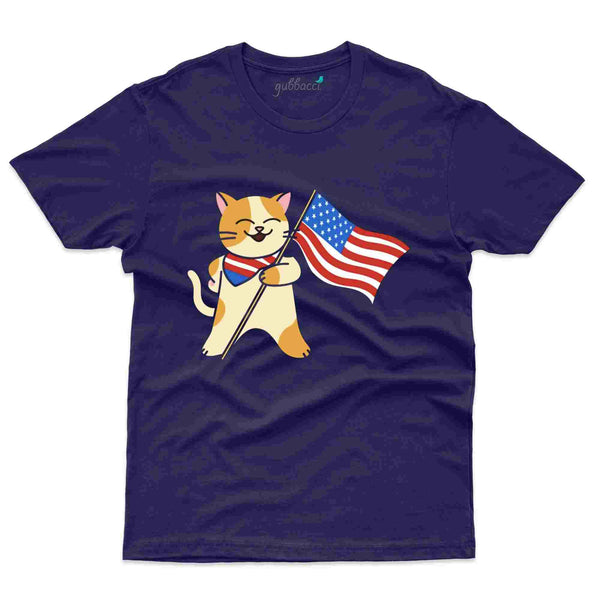 Cat T-shirt - United States Collection - Gubbacci