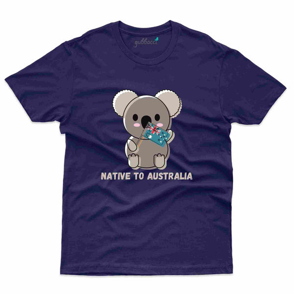 Native To Australia T-Shirt - Australia Collection - Gubbacci