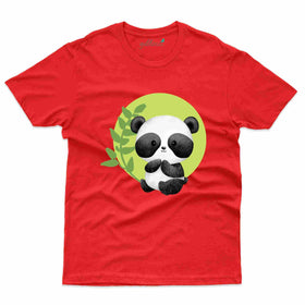 Sitting Panda T-Shirt - Panda T-Shirt Collection