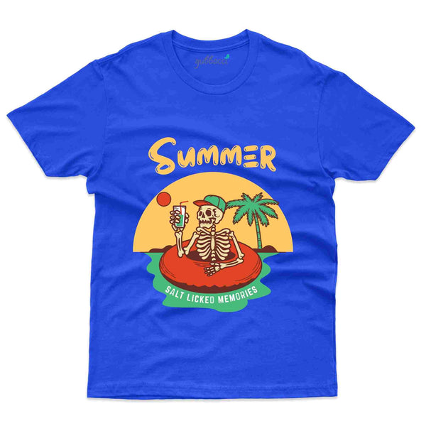 Salt Licked Memories T-shirt - Summer Collection - Gubbacci