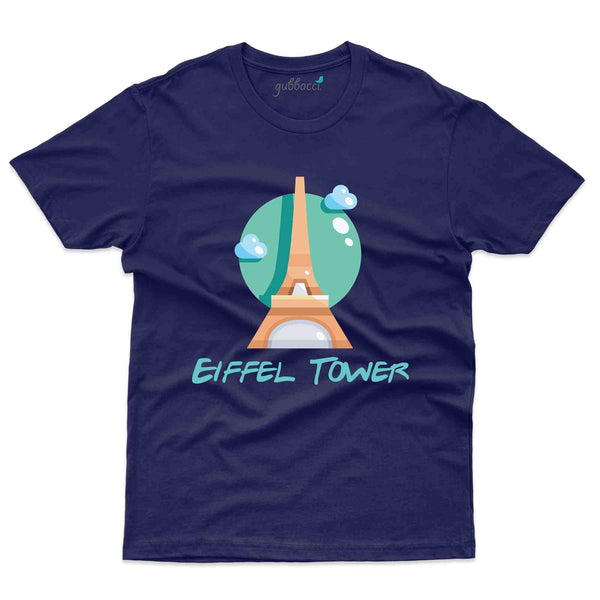 Eiffel Tower 5 T-shirt - France Collection - Gubbacci