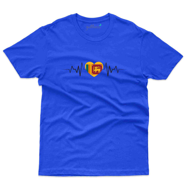 Heart Beat T-Shirt Sri Lanka Collection - Gubbacci