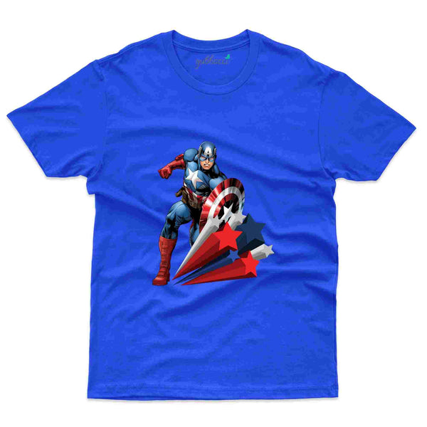 Captain America T-shirt - United States Collection - Gubbacci