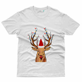 Santa's Deer Custom T-shirt - Christmas Collection