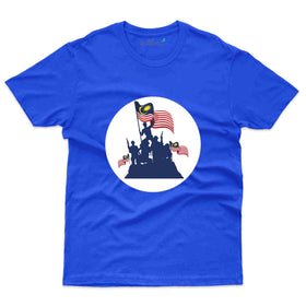 Malaysia Army  Blue T-Shirt - Malaysia Collection