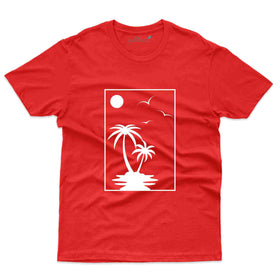 Beach view T-shirt - Summer Collection