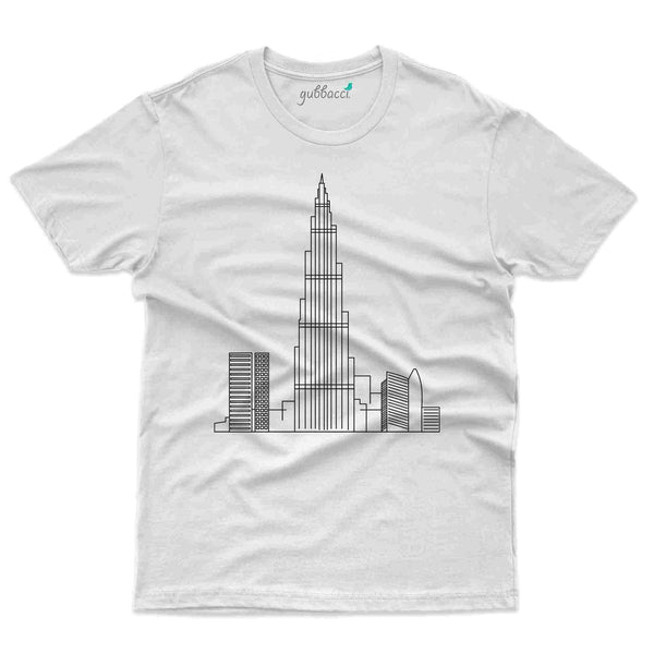 Burj Khalifa 2 T-Shirt - Dubai Collection - Gubbacci