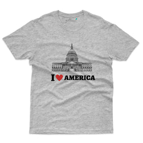 I Love America T-shirt - United States T-shirt Collection
