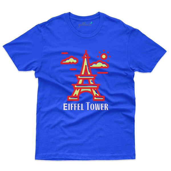 Eiffel Tower 7 T-shirt - France Collection - Gubbacci