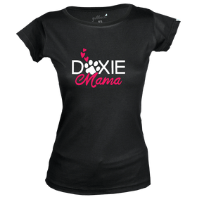 Women's Doxie Mama T-Shirt - Pet Print T-Shirt Collection