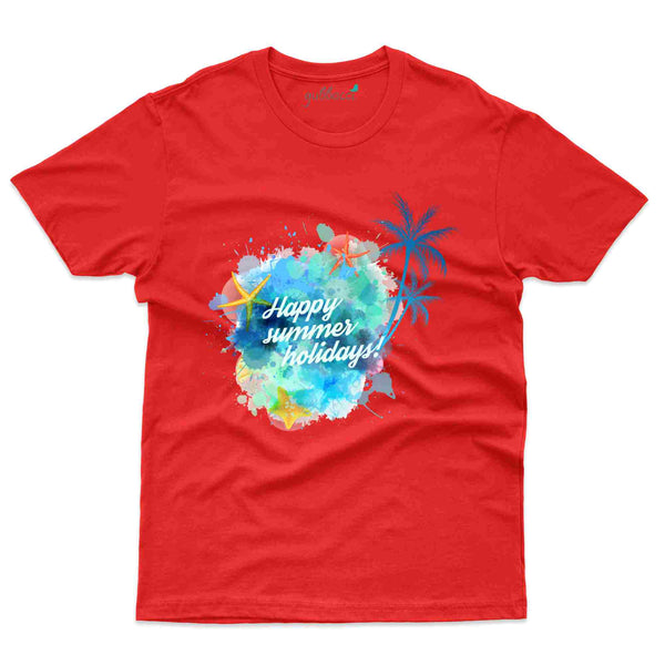 Happy Holiday T-shirt - Summer Collection - Gubbacci