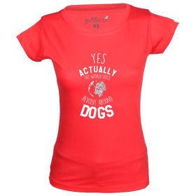 World Revolve around the Dogs - Pet T-Shirt Collection