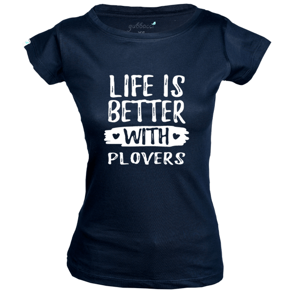 Gubbacci-India Boat Neck XS Life is Better With Plovers - Pet Collection Buy Life is Better With Plovers - Pet Collection