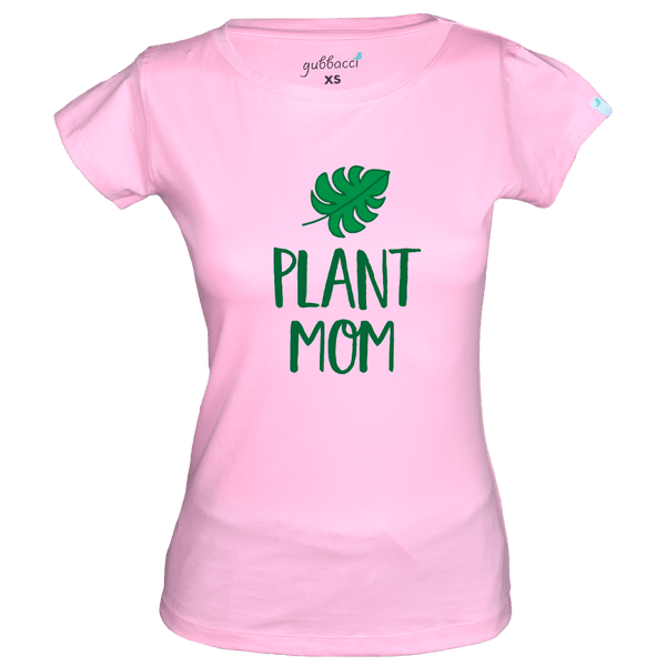 Gubbacci Apparel Boat Neck XS Plant Mom T-Shirt - Earth Day Collection Buy Plant Mom T-Shirt - Earth Day Collection