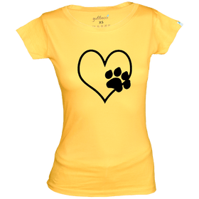 Unisex Paw Love T-Shirt - Pet Collection