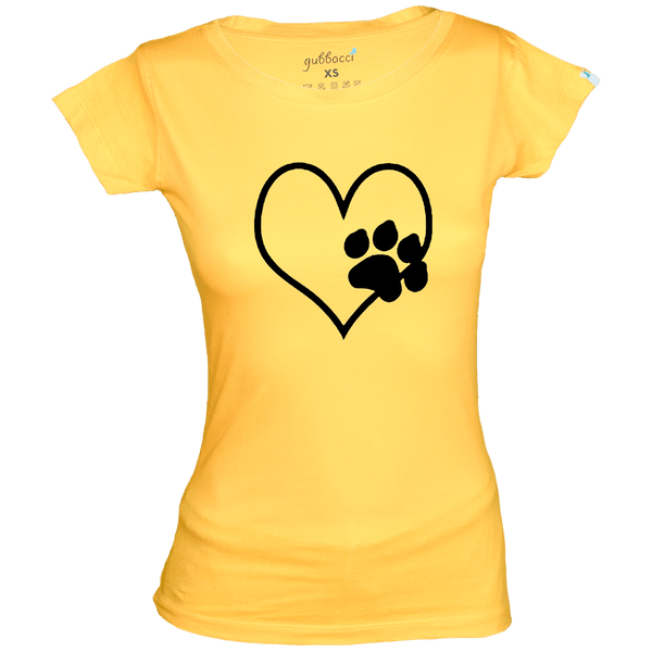 Gubbacci-India Boat Neck XS Unisex Paw Love T-Shirt - Pet Collection Buy Unisex Paw Love T-Shirt - Pet Collection