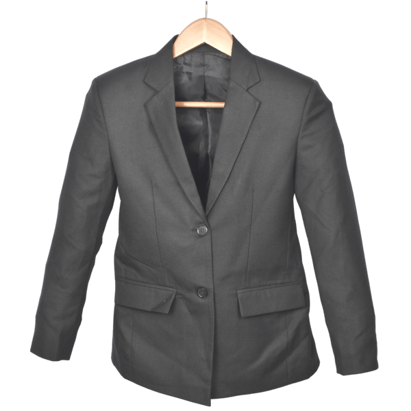 gubbacciuniforms Charcoal Gray Blazer