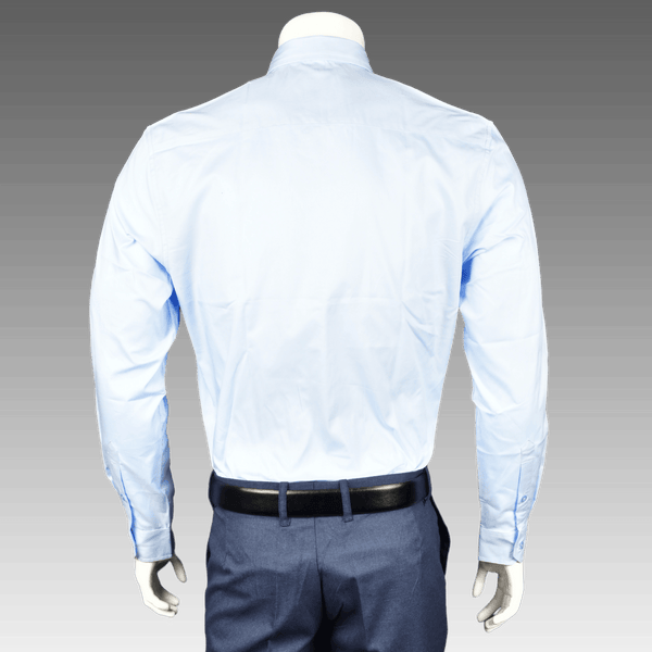 Customisable Formal Poly Cotton Shirt - Full Sleeve - Order In Bulk - Gubbacci-India