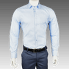 Customisable Formal Poly Cotton Shirt - Full Sleeve - Order In Bulk - Gubbacci-India