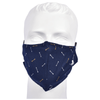 Gubbacci-India Face Mask Gubbacci Premium Plus Face Mask with Nose Clip & PM 2.5 Filter - Arrow Blue