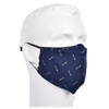 Gubbacci-India Face Mask Gubbacci Premium Plus Face Mask with Nose Clip & PM 2.5 Filter - Arrow Blue