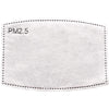 Gubbacci-India Face Mask Gubbacci Premium Plus Face Mask with Nose Clip & PM 2.5 Filter - Arrow Blue