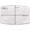 Gubbacci-India Face Mask Gubbacci Premium Plus Face Mask with Nose Clip & PM 2.5 Filter - Arrow Blue