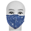 Gubbacci-India Face Mask Gubbacci Premium Plus Face Mask with Nose Clip & PM 2.5 Filter for Kids Aged (5 - 12 Years) - Blue Space