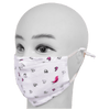Gubbacci-India Face Mask Gubbacci Premium Plus Face Mask with Nose Clip & PM 2.5 Filter For Kids Aged (5-12 Years) - Pink Hearts