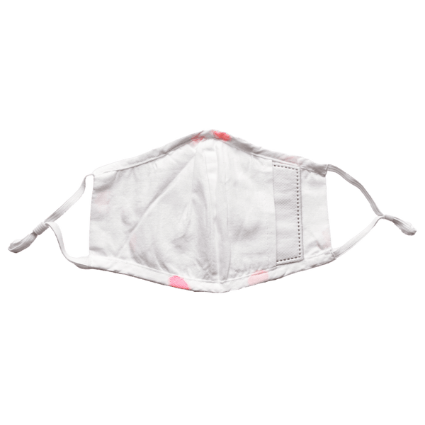 Gubbacci-India Face Mask Gubbacci Premium Plus Face Mask with Nose Clip & PM 2.5 Filter For Kids Aged (5-12 Years) - Polka Dots