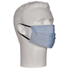 Gubbacci-India Face Mask Gubbacci Reusable Soft Cotton Flat Pleated Design Face Mask For Kids and Adults - (Sky Blue)