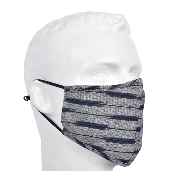 Gubbacci-India Face Mask Gubbacci Reusable Soft Cotton Unisex Premium Plus Face Mask with Removable Filter - (Grey) (Free Basic Mask With Every Purchase)