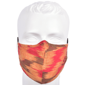 Gubbacci Reusable soft Cotton Unisex Premium Plus Face Mask with Removable Filter - (Red)