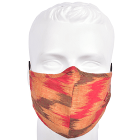 Gubbacci Reusable soft Cotton Unisex Premium Plus Face Mask with Removable Filter - (Red)