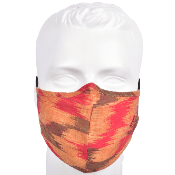 Gubbacci-India Face Mask Gubbacci Reusable soft Cotton Unisex Premium Plus Face Mask with Removable Filter - (Red)