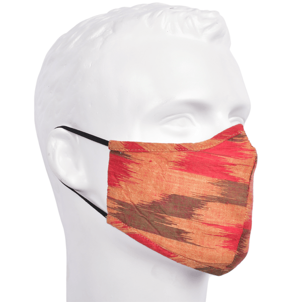 Gubbacci-India Face Mask Gubbacci Reusable soft Cotton Unisex Premium Plus Face Mask with Removable Filter - (Red)