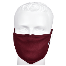 Gubbacci Reusable Standard Unisex Face Mask With Replaceable PM2.5 Filter (Maroon)