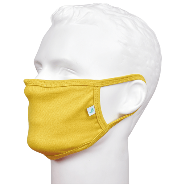 Gubbacci-India Face Mask L / Yellow Gubbacci Reusable Standard Unisex Face Mask With Replaceable PM2.5 Filter ( Yellow)