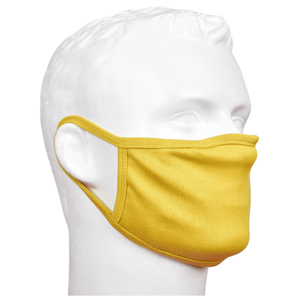 Gubbacci-India Face Mask L / Yellow Gubbacci Reusable Standard Unisex Face Mask With Replaceable PM2.5 Filter ( Yellow)