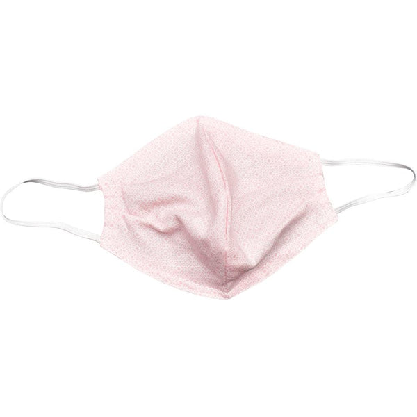 Gubbacci-India Gubbacci Cotton Reusable Kid's Pleated Face Mask - Pink (Age 5-12 years)